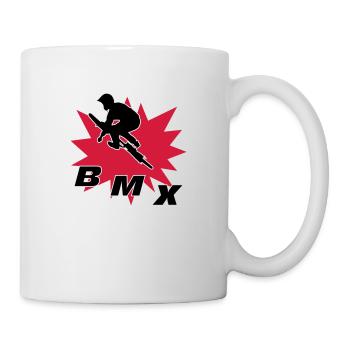 BMX - Tasse - Weiß - Rechts