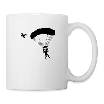 Parachute Paragliding - Tasse - Weiß - Rechts