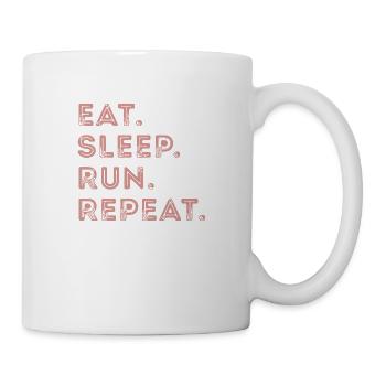 Running - Tasse - Weiß - Rechts