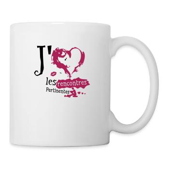 aime love rencontres pertinentes sexe humour - Mug blanc - blanc - Droite