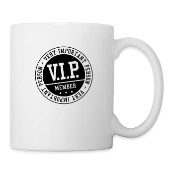 vip_member_zy1 - Tasse - Weiß - Rechts