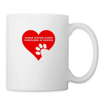 Amour des chiens - Mug blanc - blanc - Droite