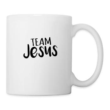 team jesus - Tasse - Weiß - Rechts