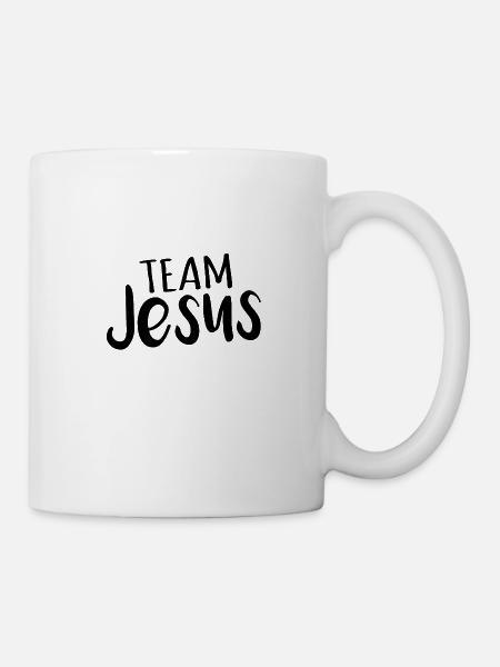 team jesus - Tasse - Weiß