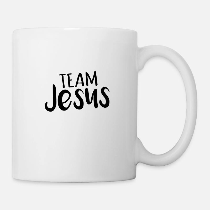 team jesus - Tasse - Weiß