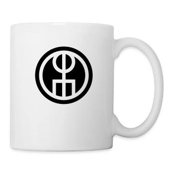 Galdrastafir, Icelandic Bind Rune, Attract Love - Mug - white - Right
