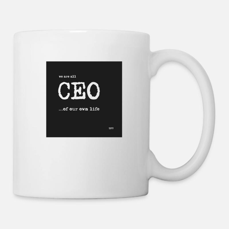 CEO - Mug blanc - blanc
