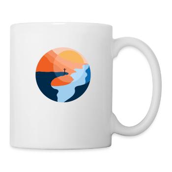 Trolltunga Fjord Norway Souvenir Gift - Mug - white - Right