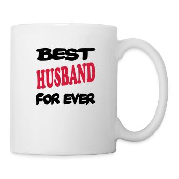 Best husband for ever 222 - Tasse - Weiß - Rechts