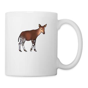 Okapi 02 - Mug blanc - blanc - Droite