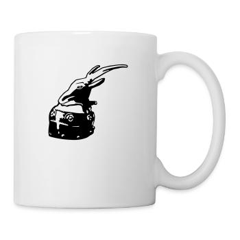 Zeichnungshelm von Skanderbeg Tirana Albanien - Tasse - Weiß - Rechts
