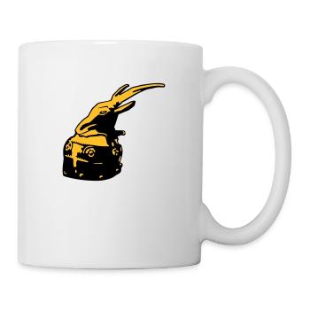 Albanischer Helm von Skanderbeg Tirana Albanien - Tasse - Weiß - Rechts