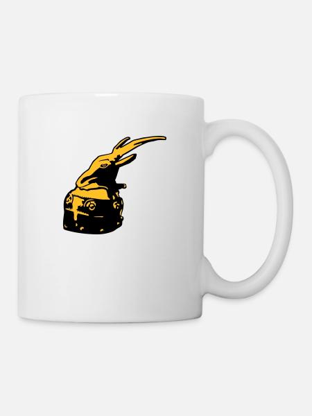 Albanischer Helm von Skanderbeg Tirana Albanien - Tasse - Weiß
