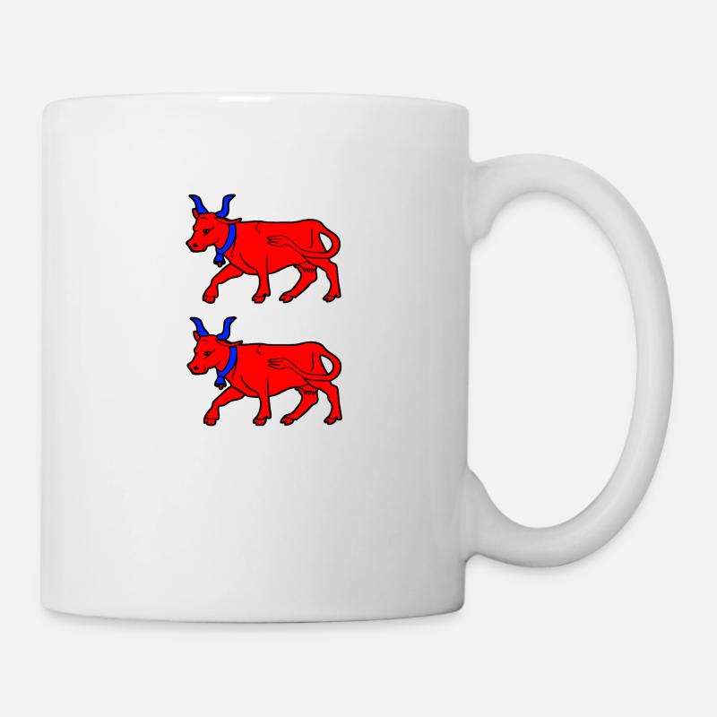 bearn vache - Mug blanc - blanc