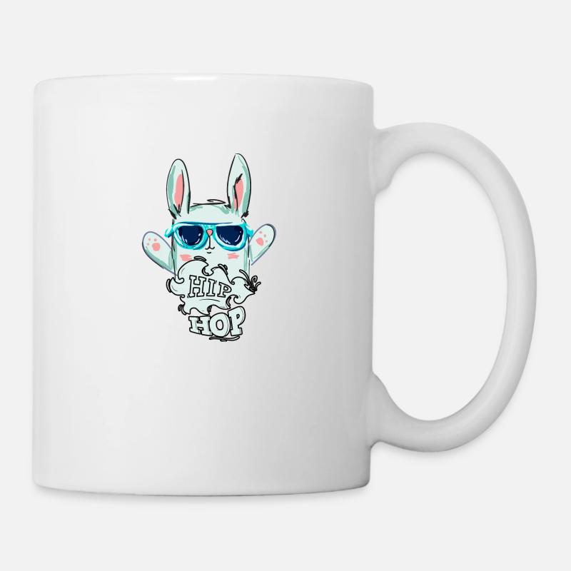 Hip Hop - Tasse - Weiß