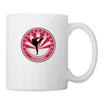 Taekwondo / Taekwondoin / Tae kwon do / Fight - Mug blanc - blanc - Droite