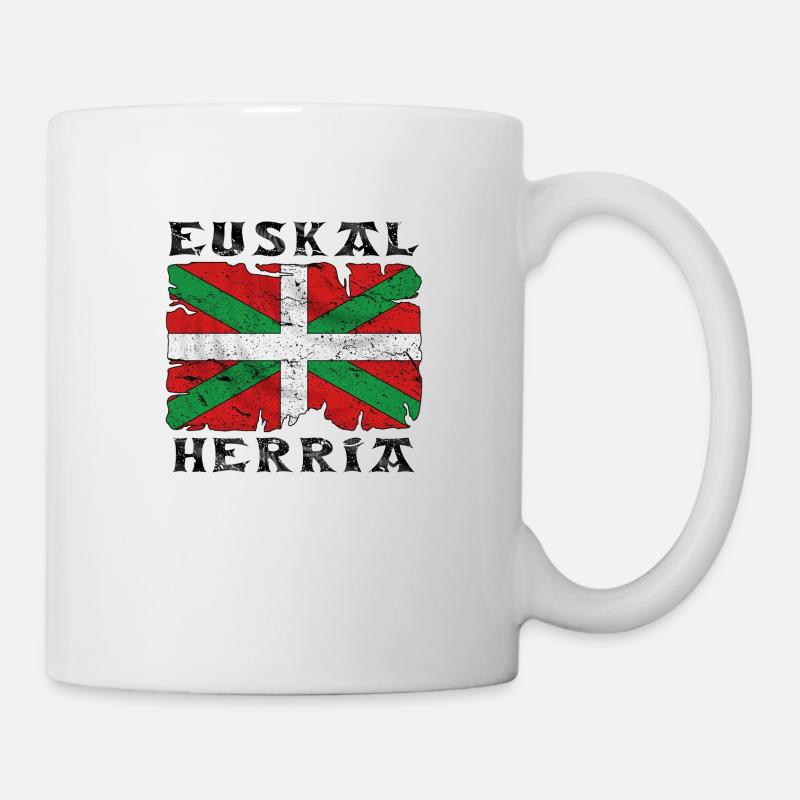 Euskal Herria - Pays Basque 04 - Mug blanc - blanc