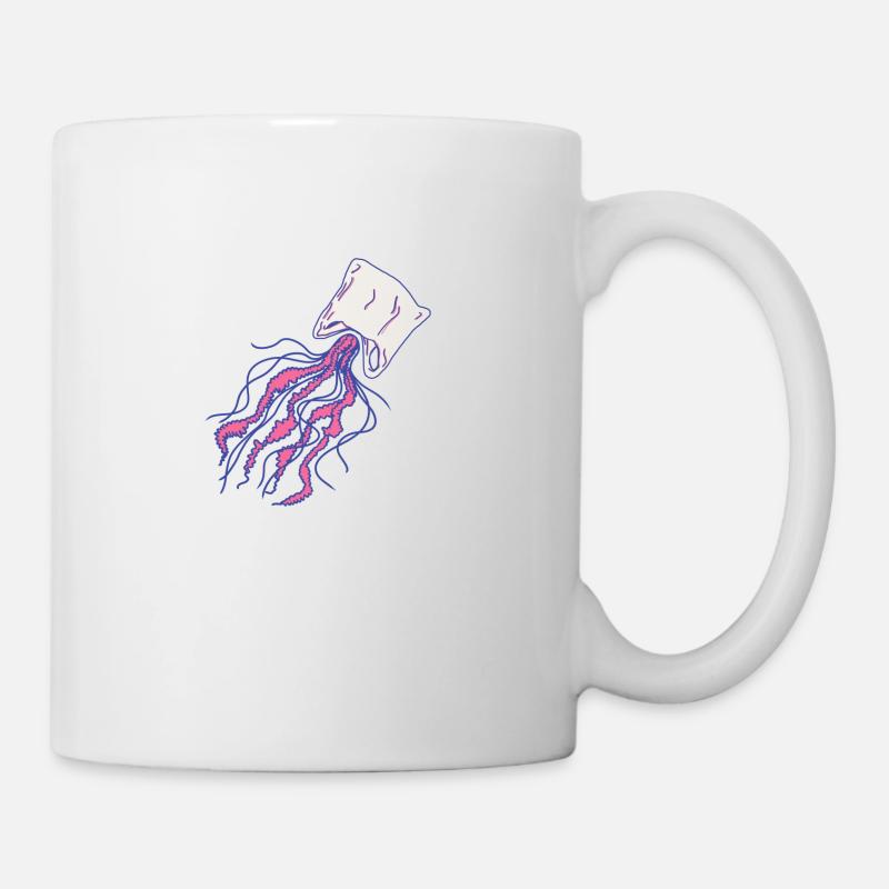 Plastic Jellyfish - Mug - white