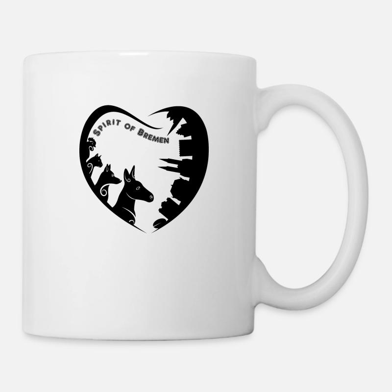 bremen_spirit - Tasse - Weiß