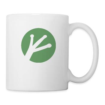 Frog Foot Nature Logo - Mug - white - Right