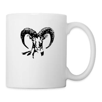 Mufflon - Mug blanc - blanc - Droite