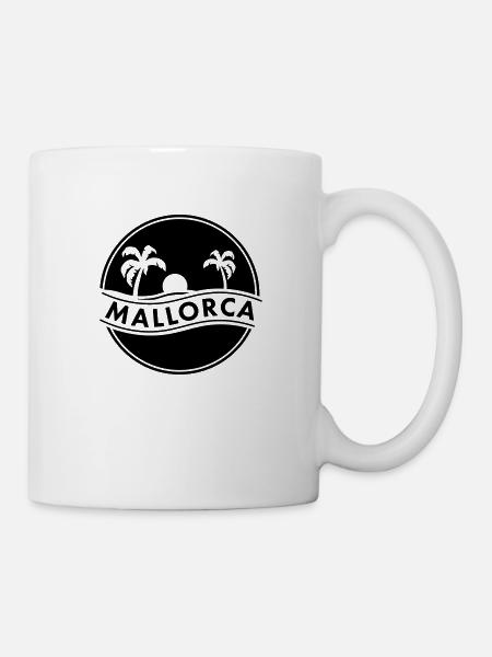 Mallorca - Tasse - Weiß