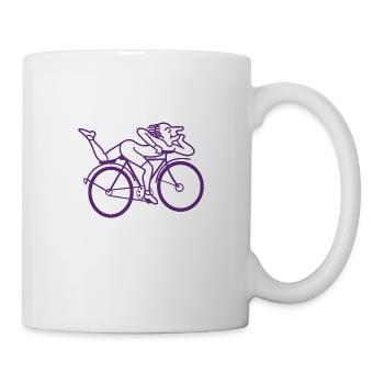 Albert Hofmann LSD 1943 Redesign Bike - Mug blanc - blanc - Droite