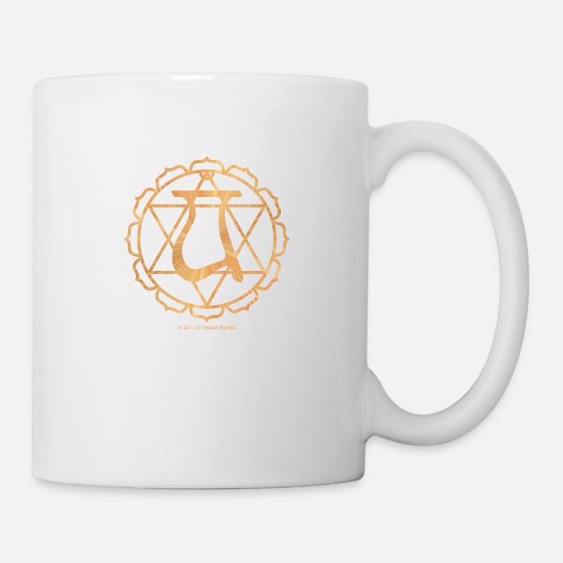 Chakra du coeur - Mug blanc - blanc