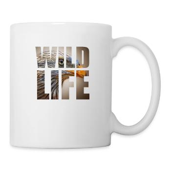 Wildlife Nature Sauvage Oiseau de proie Milan Image Nature - Mug blanc - blanc - Droite