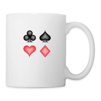 card game - Mug blanc - blanc - Droite