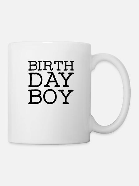 Birthday Boy - Tasse - Weiß