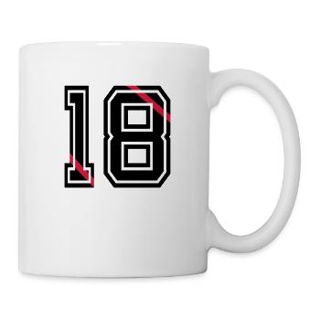 18 - Tasse - Weiß - Rechts