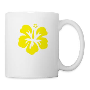 hawaii_blume - Tasse - Weiß - Rechts