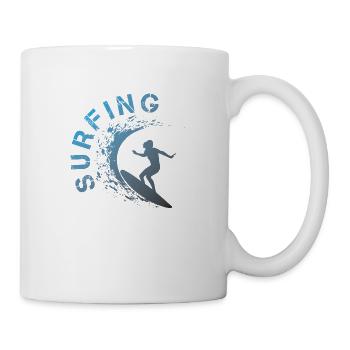 SURFING - Mug - white - Right