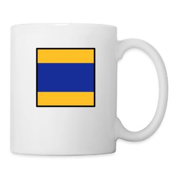 Delta - Tasse - Weiß - Rechts