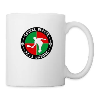 pelote basque 07 - Mug blanc - blanc - Droite