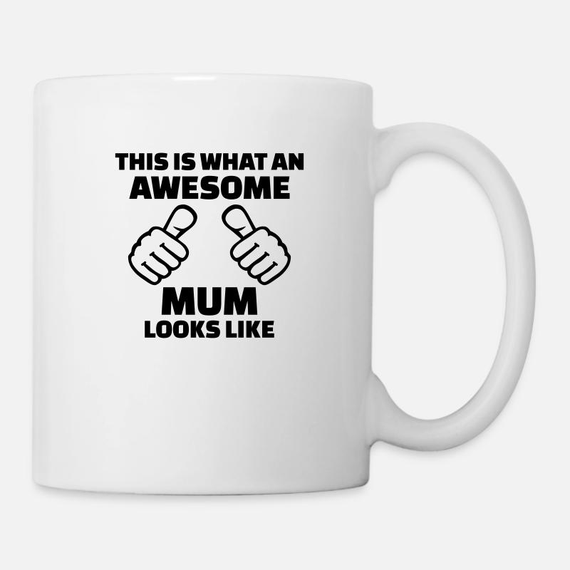 Mutter - Tasse - Weiß