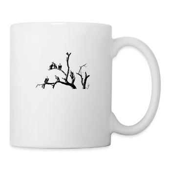 vautour - Mug blanc - blanc - Droite