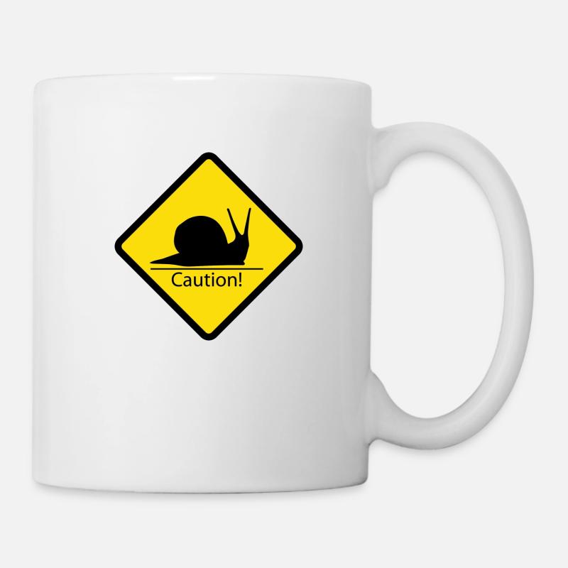 Attention snail - Mug - white