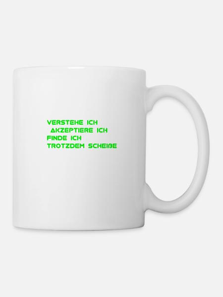 Verstehe ich - Tasse - Weiß