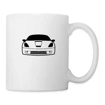 JDM Car Eyes T23 | T-shirts JDM - Mug - white - Right