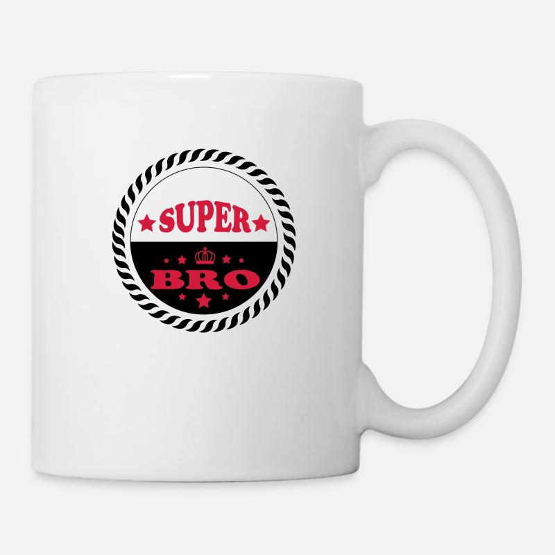 Super bro 111 - Mug - white