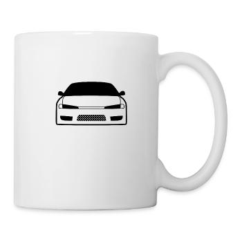 JDM Car eyes S14 | T-shirts JDM - Mug - white - Right