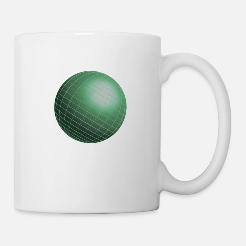 Sphere icon earth idea gift - Mug - white