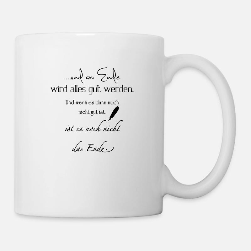 lustiger spruch witzige Sprüche coole sprüche feel - Tasse - Weiß