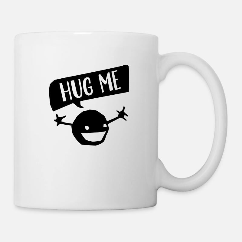 Hug Me - Tasse - Weiß