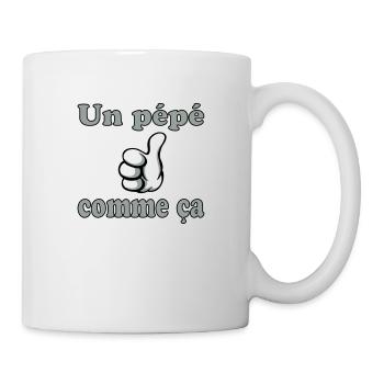 Un pépé comme ça - Mug - white - Right