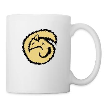 Lieertier schlafen schlafe winterschlaf - Tasse - Weiß - Rechts