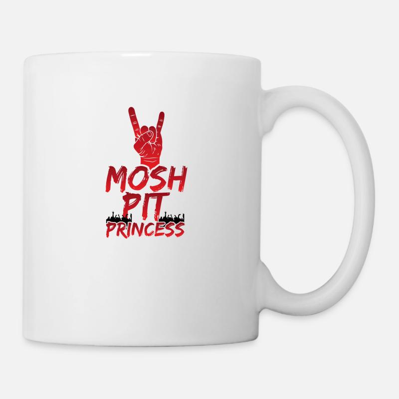 Mosh Pit Princess Concert - Mug - white