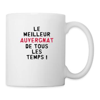 Auvergne / Auvergnat / Auvergnate / Région France - Mug blanc - blanc - Droite